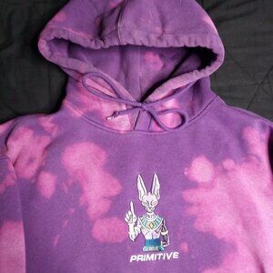 Primitive x Dragon Ball Z Reverse Dye Hoodie Sweatshirt